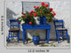 Typical Greek Courtyard with