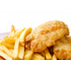 Fried Fish and Chips Wall Decal