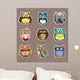 Cartoon Owl Stickers Wall Mural