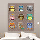 Cartoon Owl Stickers Wall Mural