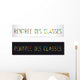 Rentree Des Classes Wall Mural