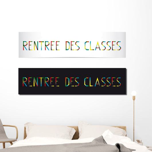 Rentree Des Classes Wall Mural