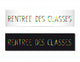 Rentree Des Classes Wall Mural