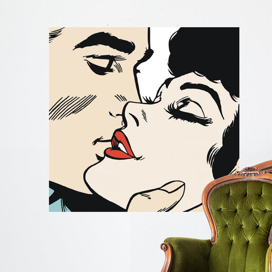 Couple in Love Wall Mural