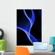 Blue Abstract Wave Shape