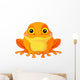 Fun zoo. Golden Toad Wall Decal