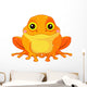 Fun zoo. Golden Toad Wall Decal