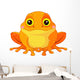 Fun zoo. Golden Toad Wall Decal