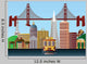 San Francisco City Skyline
