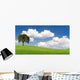 Baum Auf Wiese Wall Decal