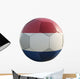 netherland soccer ball isolated on white Wall Decal