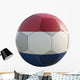 netherland soccer ball isolated on white Wall Decal