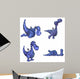 Blue Dragon Wall Stickers