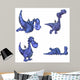 Blue Dragon Wall Decal