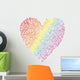 Shape of the rainbow. Wall Decal