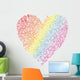 Shape of the rainbow. Wall Decal