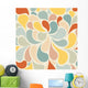 Abstract Retro and Seamless Wall Decal