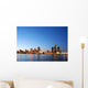 City Skyline Night Detroit Wall Decal