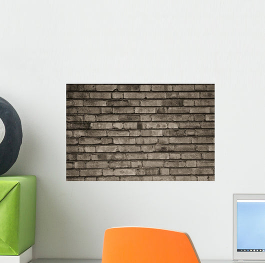 Old and Dirty Brick Wall Decal