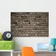 Old and Dirty Brick Wall Decal