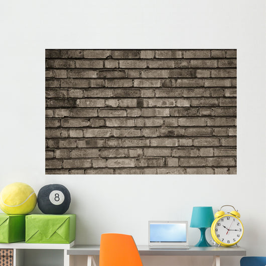 Old and Dirty Brick Wall Decal