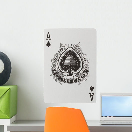 Playing Card (ace) Wall Decal