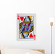 Playing Card (queen) Wall Decal