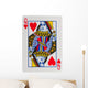 Playing Card (queen) Wall Decal