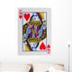 Playing Card (queen) Wall Decal