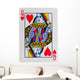 Playing Card (queen) Wall Decal