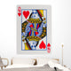 Playing Card (queen) Wall Decal