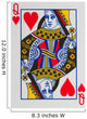 Playing Card (queen) Wall Decal