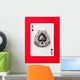 Playing Card (ace) Wall Mural