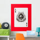 Playing Card (ace) Wall Mural