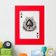 Playing Card (ace) Wall Mural