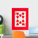 Playing Card (ten) Wall Decal