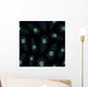 Seamless with Peacock Feathers Wall Decal