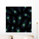 Seamless with Peacock Feathers Wall Decal