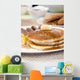 Breakfast Pancakes Wall Mural