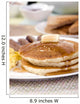 Breakfast Pancakes Wall Mural