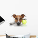 Tennis Ball Dog Wall Decal