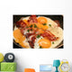 fried eggs Wall Mural