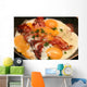 fried eggs Wall Mural