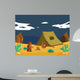 Bears Camping Wall Mural