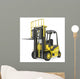 Yellow Fork Lift Truck