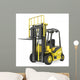 Yellow Fork Lift Truck