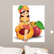 Bmba Pesca-Child Peach Wall Decal