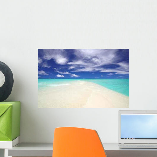 Strand Mit Landzunge Wall Decal