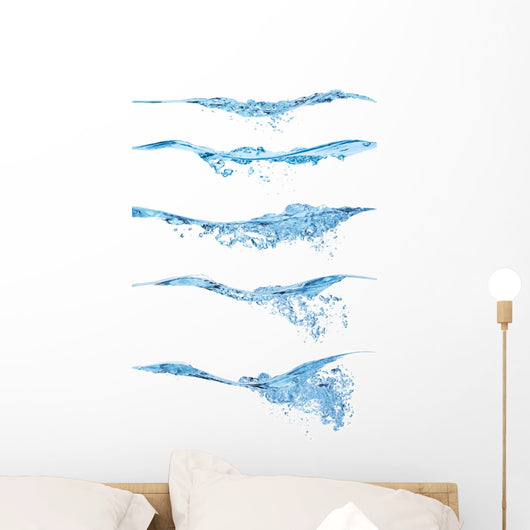 Set Splashing Water Waves