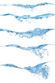 Set Splashing Water Waves